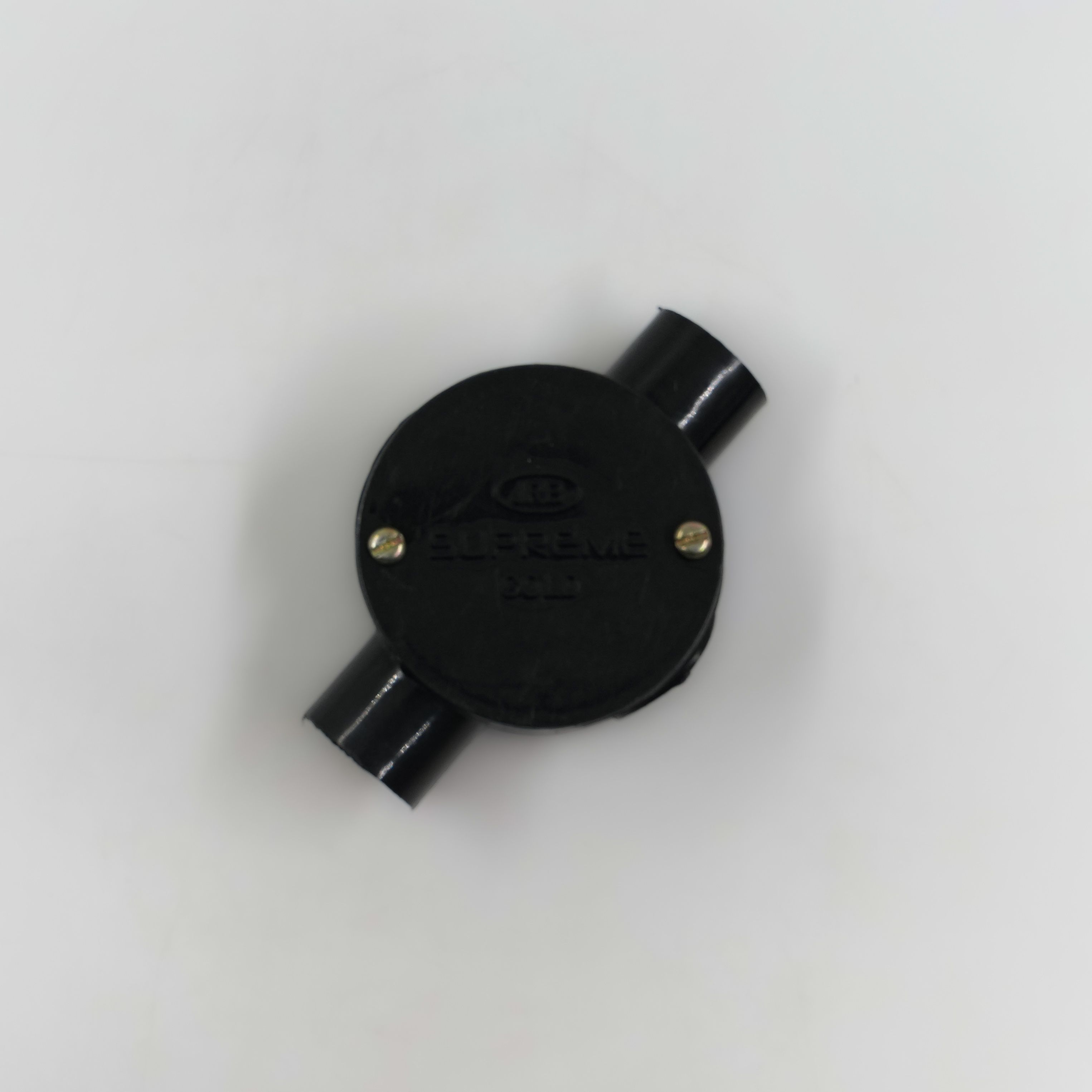 JRB Suppreme - 25Mm Conduit Junction Box 2 Way (Black)